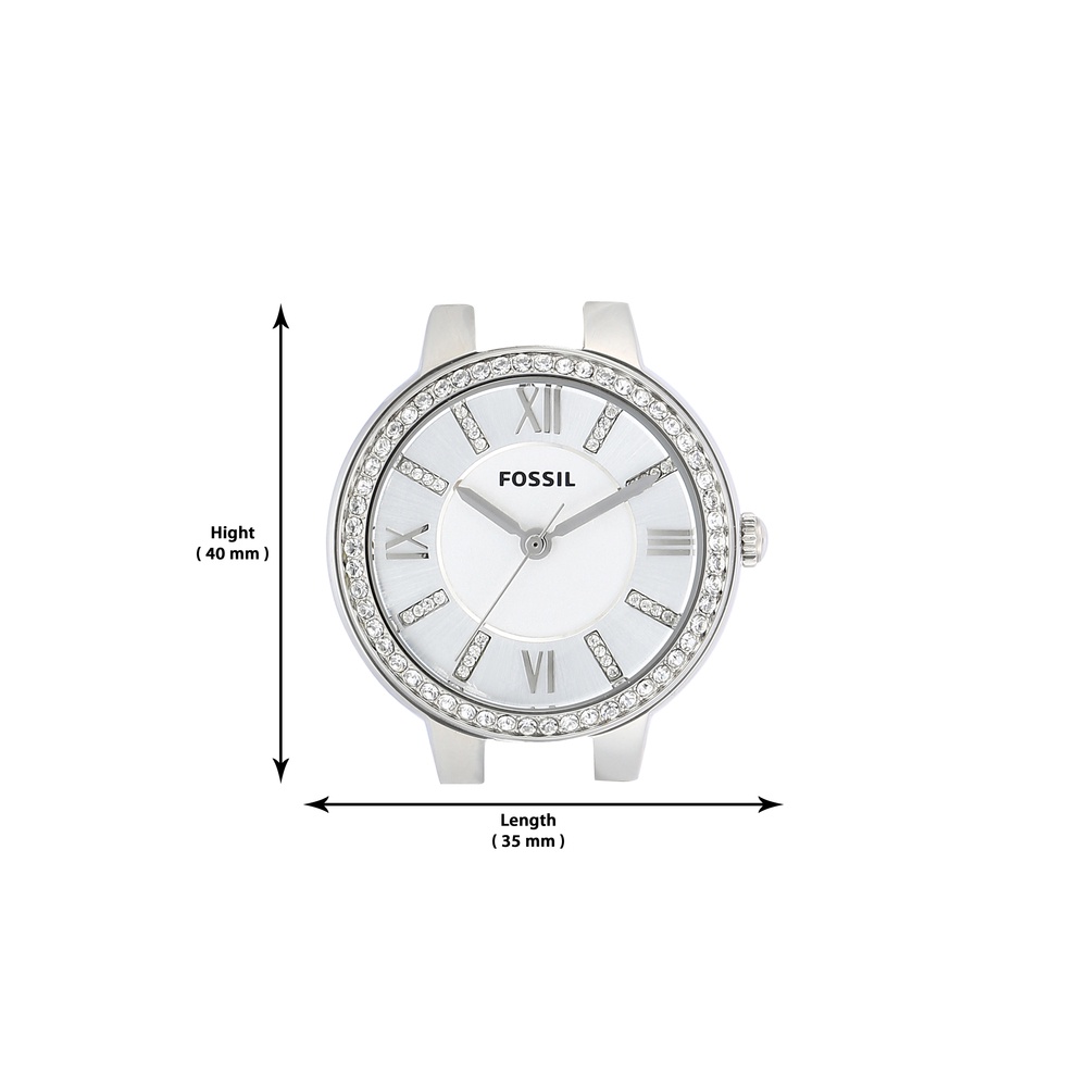 Đồng hồ nữ Fossil VIRGINIA thép không gỉ ES3282- màu bạc