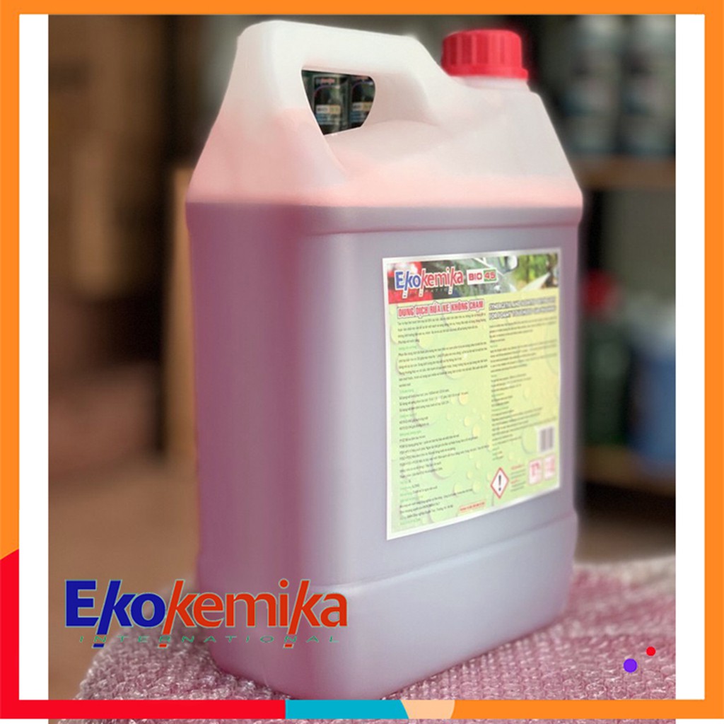 NƯỚC RỬA Ô TÔ - XE MÁY KHÔNG CHẠM VÀ RỬA KHOANG ĐỘNG CƠ EKOKEMIKA ITALY BIO 45-5L