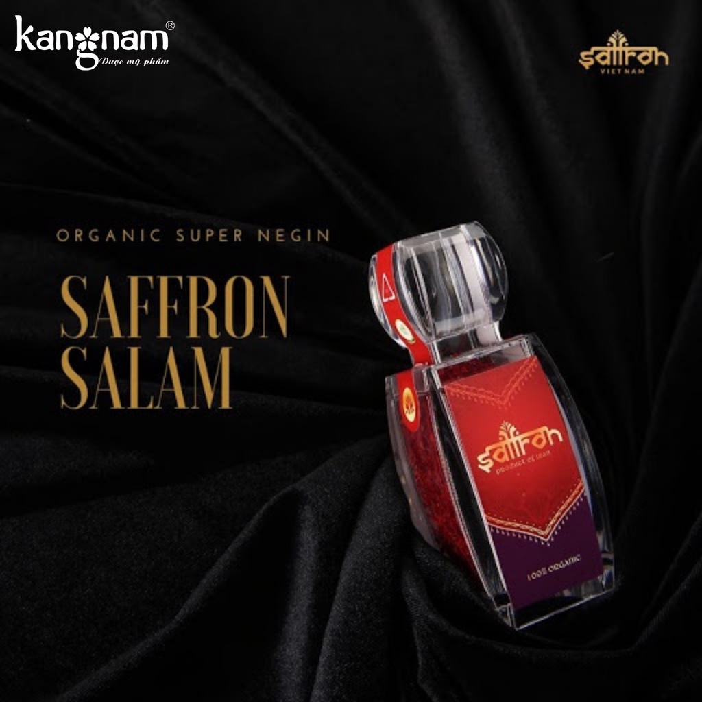 [Chính hãng] Nhụy Hoa Nghệ Tây Saffron Salam 1gr/hộp TẶNG Mật Ong Saffron 50ml