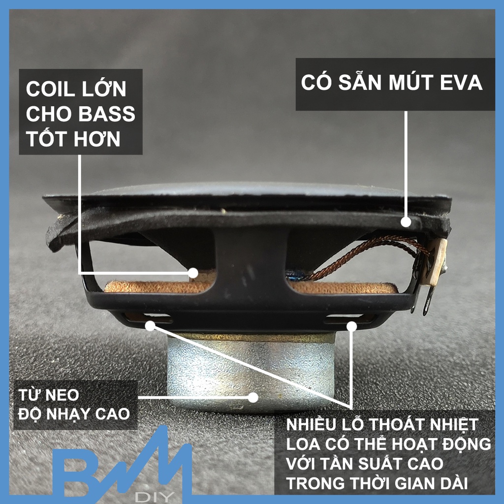 Loa mid bass từ neo 2.5inch 15W chất lượng