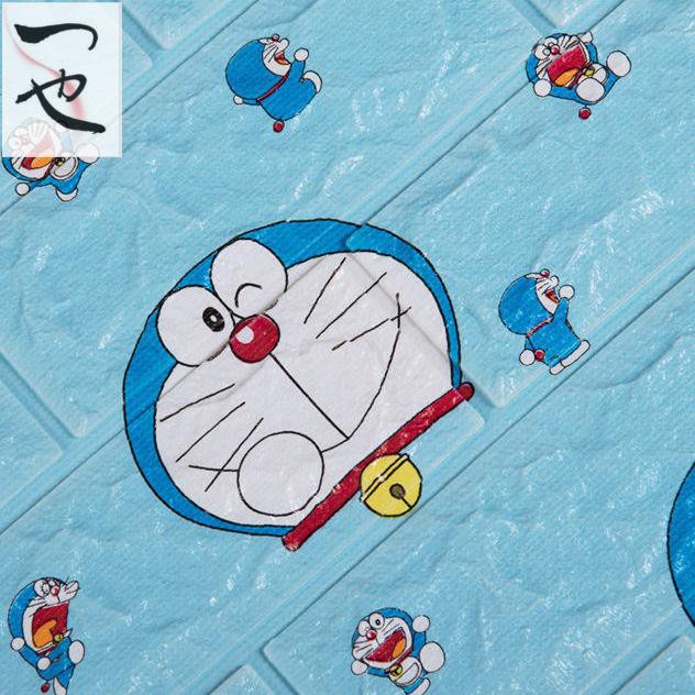 Giấy Dán Tường Họa Tiết Doraemon 3d Chống Va Chạm Không Thấm Nước 85616815
