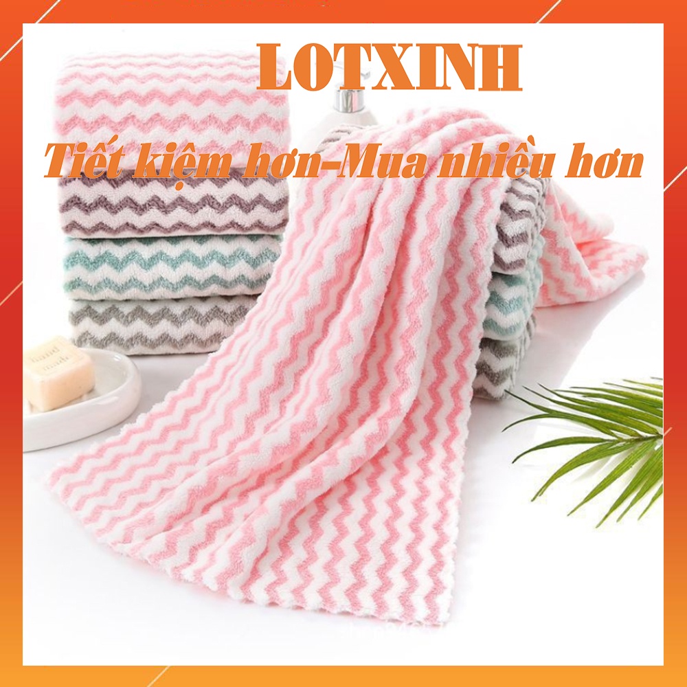 Khăn mặt xuất Hàn - Siêu mềm mịn, siêu thấm hút KHANMAT01