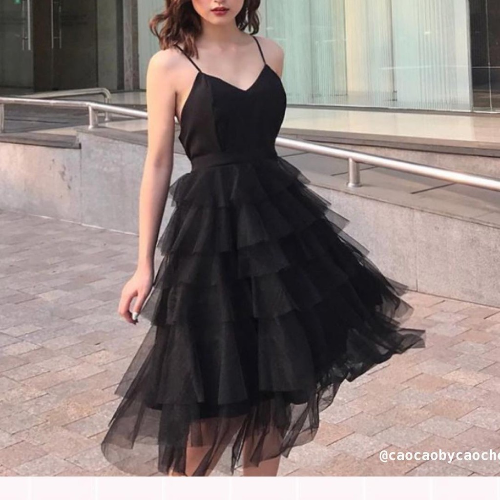 [Mã FATHANG5 giảm 10K đơn 50K] VÁY HAI DÂY - STELLA DRESS - VÁY TULLE 7 TẦNG - V0049 | BigBuy360 - bigbuy360.vn