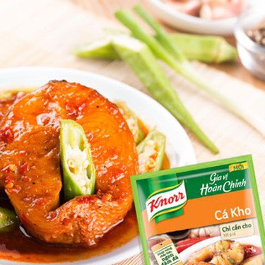 Gia vị Hoàn Chỉnh Knorr Cá Kho gói 28g