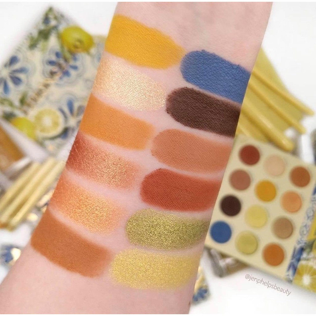 Bảng Phấn Mắt ColourPop Limoncello Eyeshadow Palette