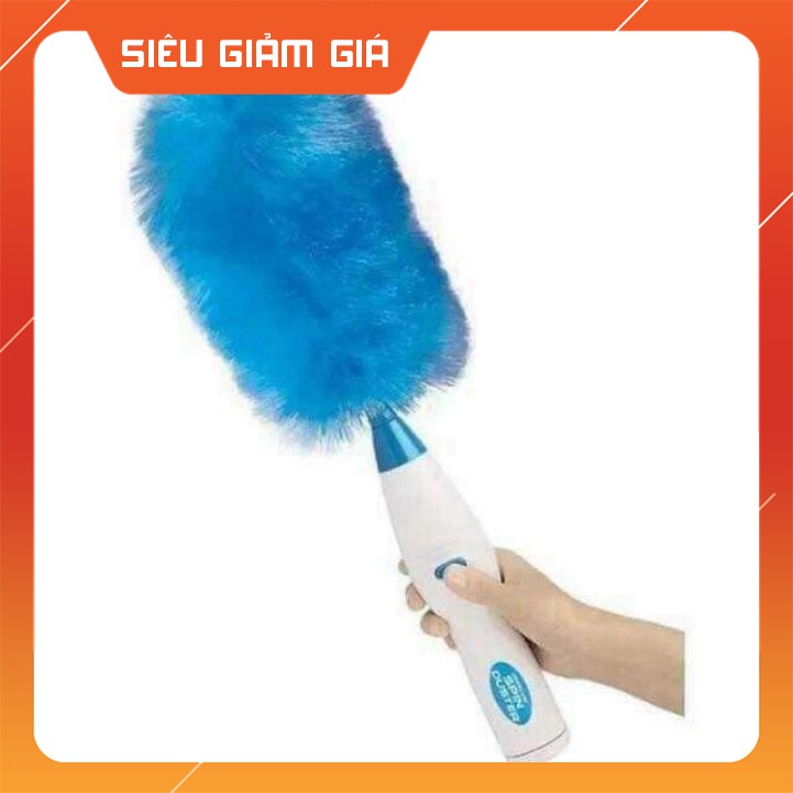 Chổi Quét Bụi Tích Điện Spin DUSTER Thông Minh Đa Năng Chức Năng Chạy Bằng Sạc Pin - PDS123 {SIÊUKHUYENMAI}