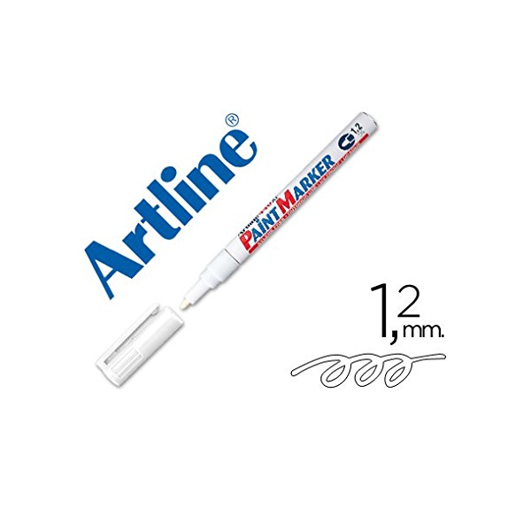 Bút sơn không phai viết vẽ trên mọi chất liệu Artline EK-440XF - Bullet 1.2mm - Màu đen (Black)