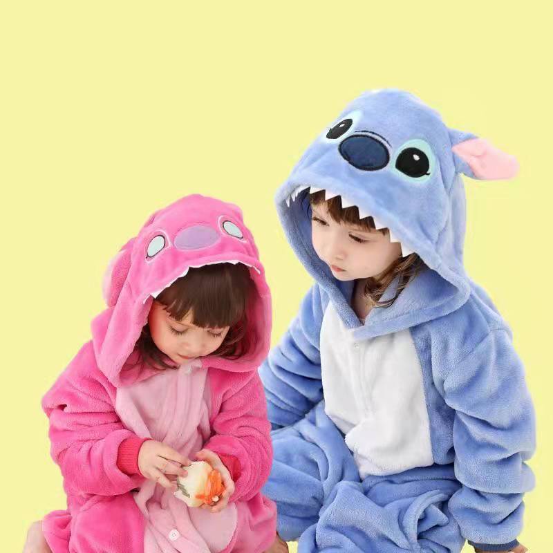 Áo liền quần kiểu nhân vật hoạt hình dành cho bé trai