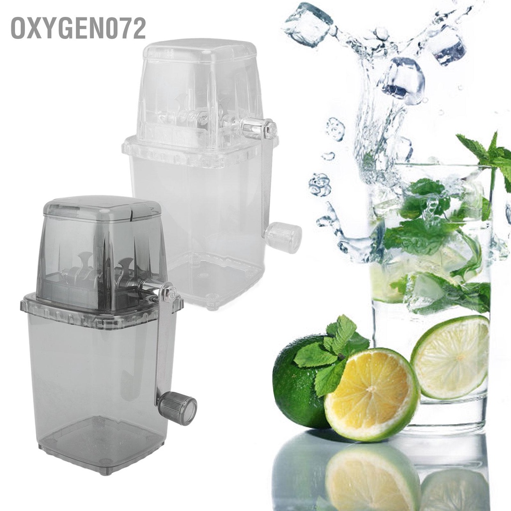 Oxygen072 Bằng tay Máy nghiền đá bằng cạo râu cầm nhỏ Vận hành hình nón tuyết cho gia đình