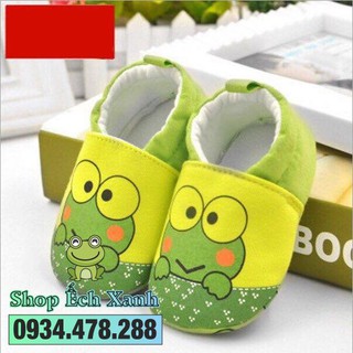 Giáy tập đi cổ chun cho bé từ 6-12m