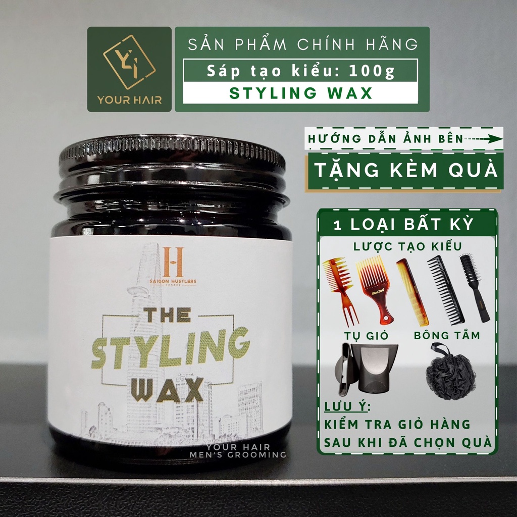 Sáp tạo kiểu Styling Wax Saigon Hustlers 100g