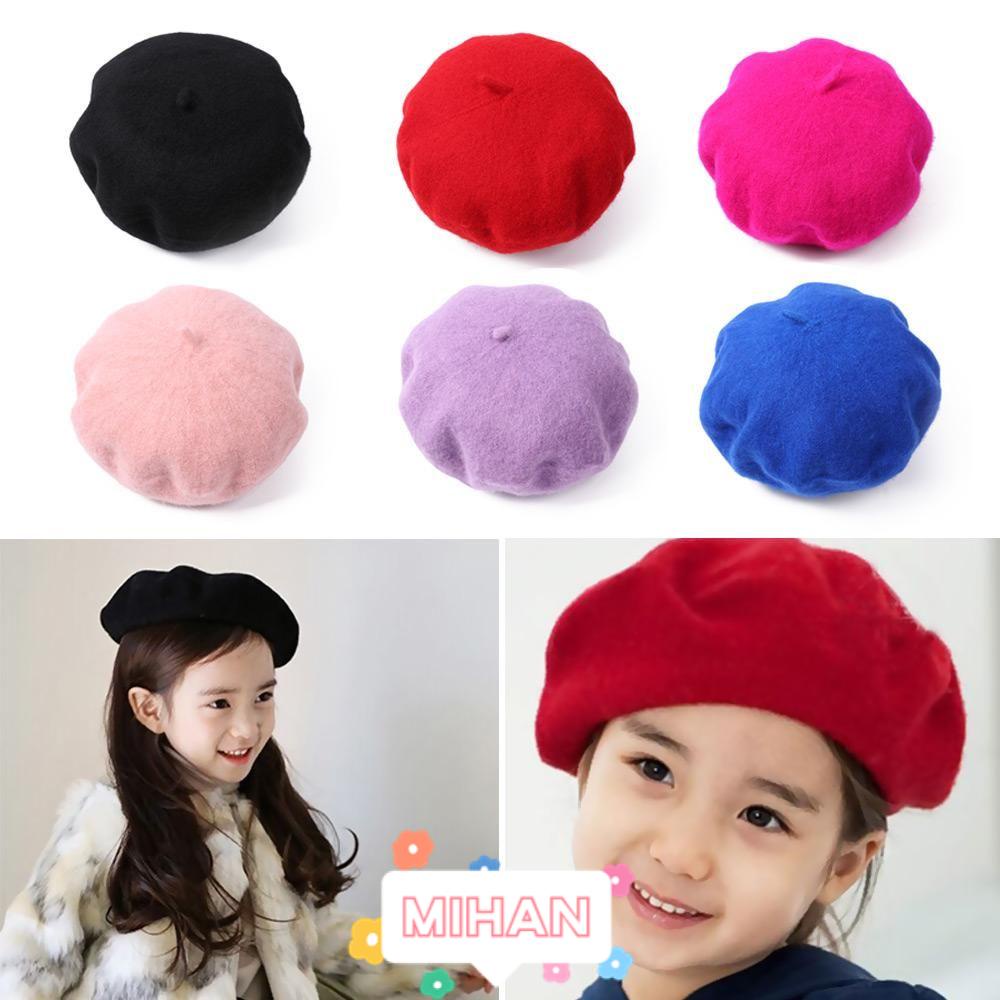 Mũ Nồi Len Giữ Ấm Mùa Đông Xinh Xắn MIHAN1