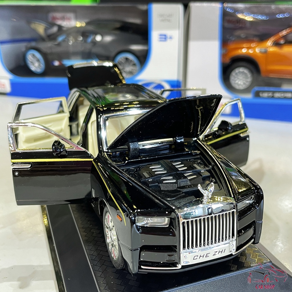 Mô hình xe kim loại Rolls Royce Phantom VIII tỉ lệ 1:32 hãng CHEZHI