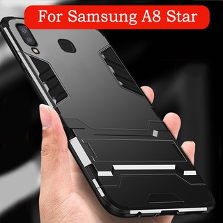Ốp lưng bằng PC cứng chống sốc dành cho Samsung Galaxy A8 Star