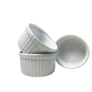 Khuôn ramekin trắng lớn ( 12 chiếc )