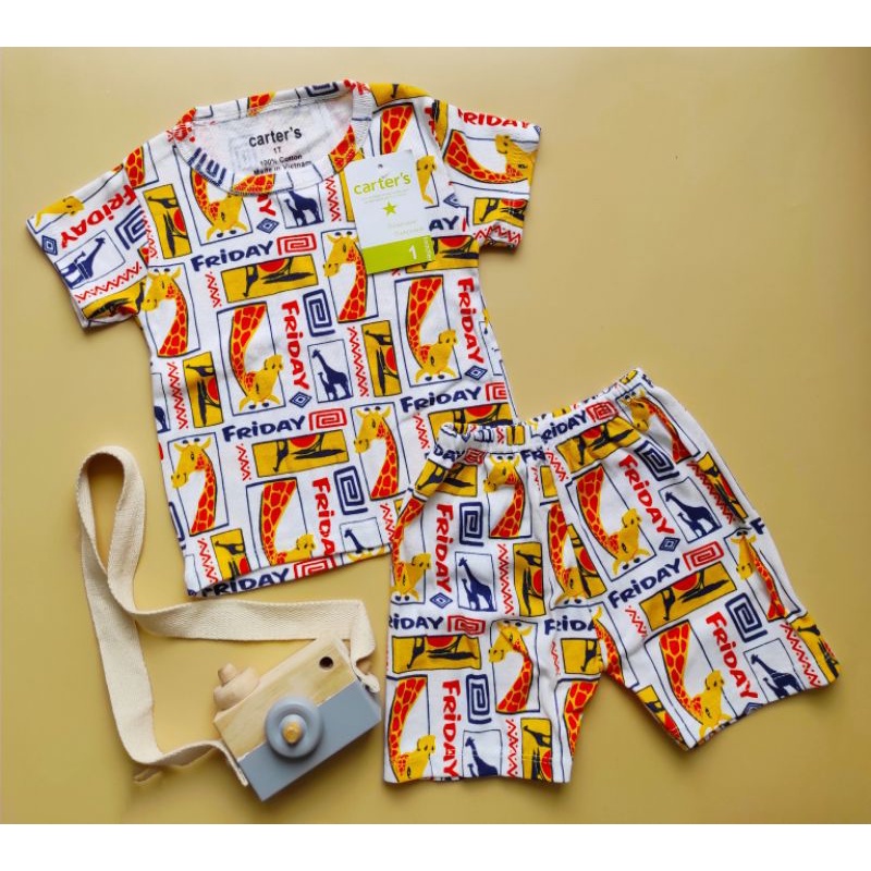 Bộ Carter Cho Bé Trai / Bé Gái - Chất Cotton Bozip Mềm