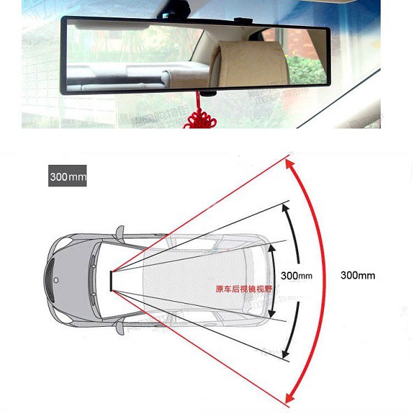 Gương cầu siêu lồi chiếu hậu trong xe hơi 3R-299 cao cấp