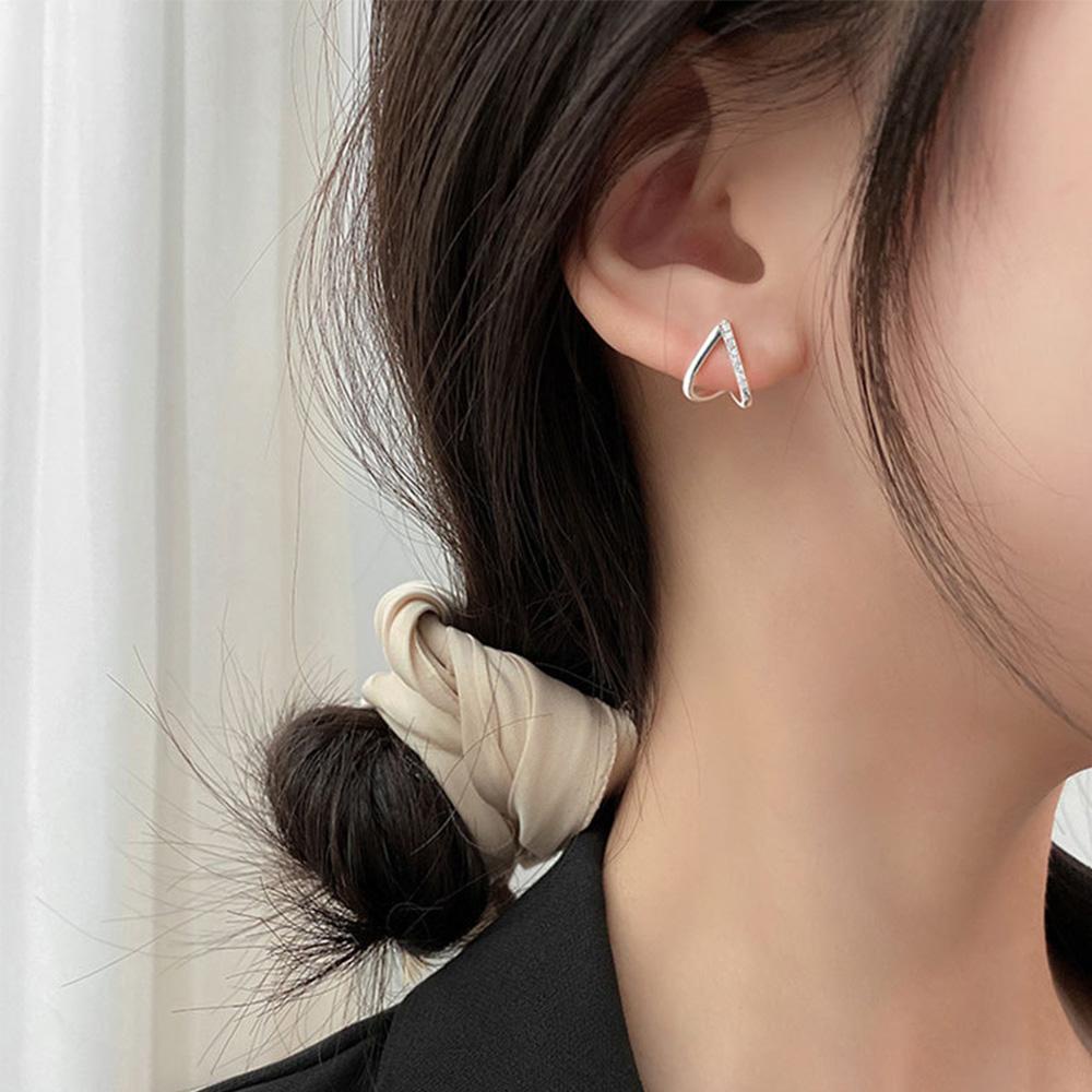 Khuyên Tai Hình Học Rỗng Cá Tính Cho Nữ|Trang Sức Thời Trang