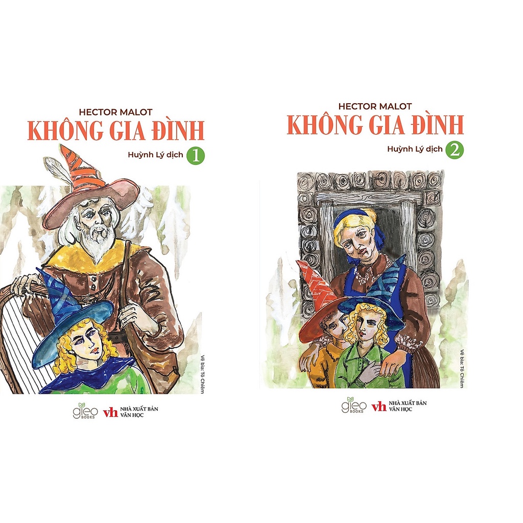 Sách Gieobooks - Không Gia Đình (Trọn Bộ 02 Tập)