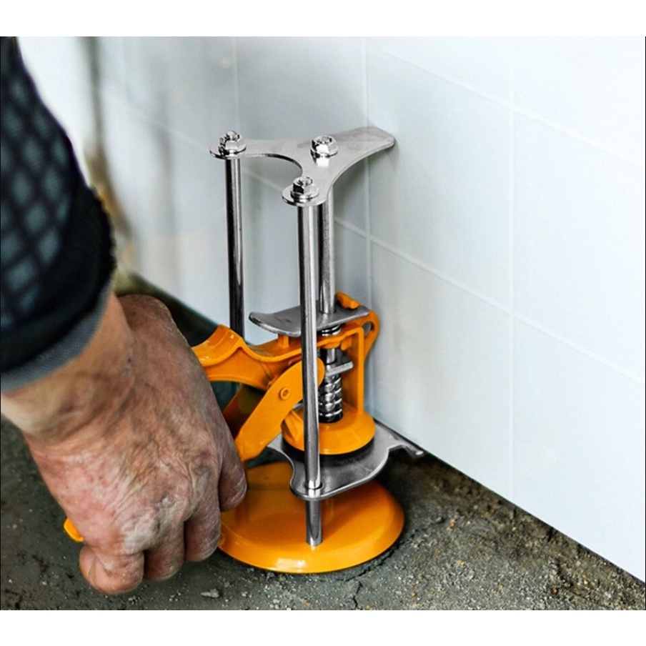Kích nâng gạch ốp lát tường - con đội kê gạch men ốp tường Loại 3 trụ hàng loại 1 KNG-V