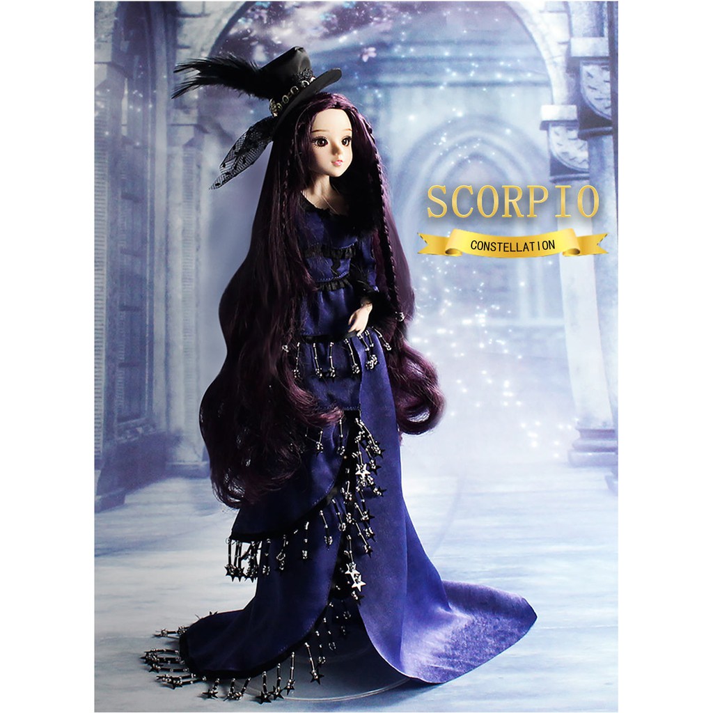 Búp Bê Khớp Cầu 12 Cung Hoàng Đạo ICY Fortune Days Mystery Magic Girl 12 Constellation Series Doll