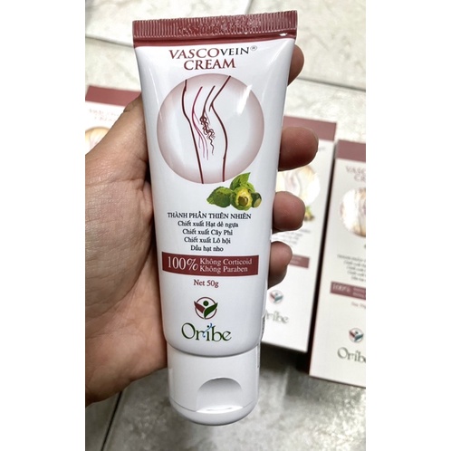 KEM BÔI TĨNH MẠCH VASCOVEIN THÀNH PHẦN THIÊN NHIÊN TUÝP 50g