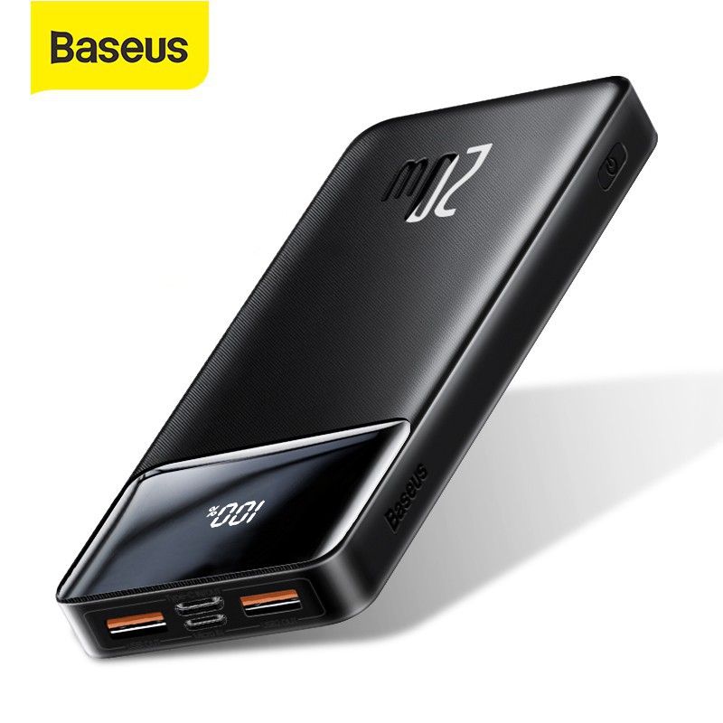Sạc dự phòng Baseus hỗ trợ sạc nhanh cho các thiết bị chạy hệ điều hành Android/iOS 30000mAh/20000mAh/10000mAh