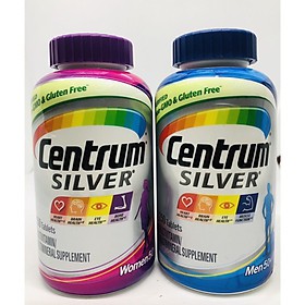 CENTRUM SILVER MEN 50+ 275 viên của Mỹ GIÚP BỔ SUNG VITAMIN VÀ KHOÁNG CHẤT