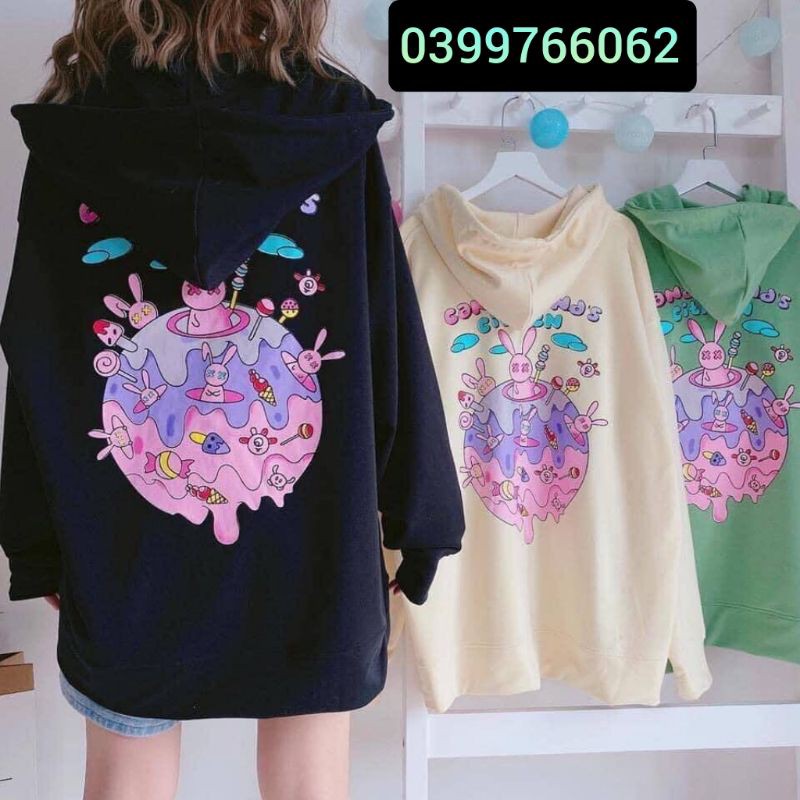 𝗡𝗘𝗪 𝗔𝗥𝗥𝗜𝗩𝗔𝗟 hooide áo khoác nỉ unisex
