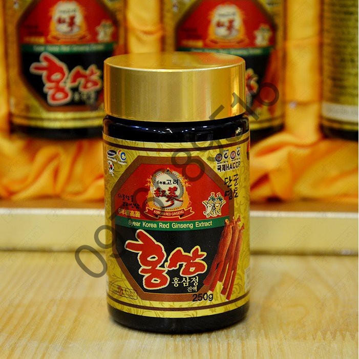 Cao Hồng Sâm Kanghwa Cao Cấp Hàn Quốc, Hộp 4 lọ