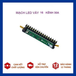 Mạch led vẫy 16 kênh 30A điều khiển biển led vẫy
