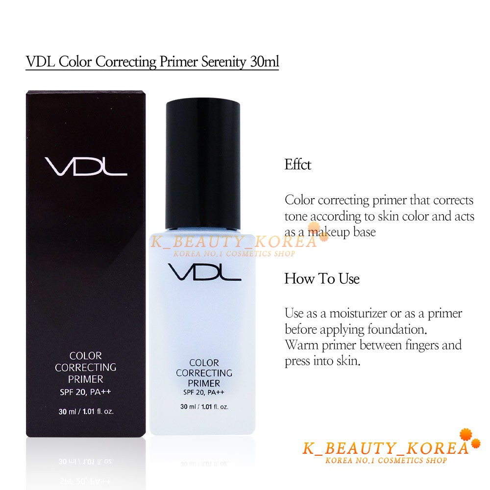 [VDL] Kem Lót Sửa Màu Spf32 Pa + + 30ml Color Correcting Primer | BigBuy360 - bigbuy360.vn