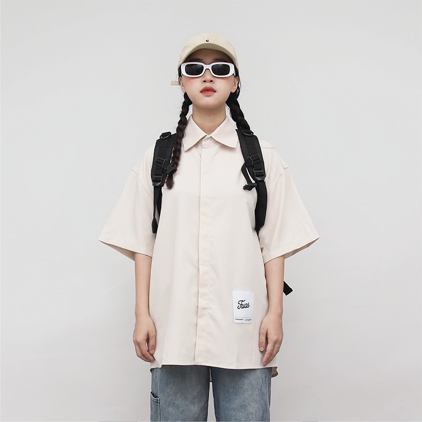 Áo sơ mi ngắn tay 𝗙𝗨𝗔𝗦 𝗦𝗵𝗼𝗿𝘁-𝗦𝗹𝗲𝗲𝘃𝗲𝗱 𝗦𝗵𝗶𝗿𝘁