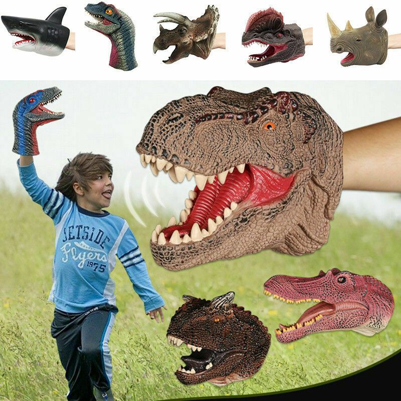 Con Rối Tay Khủng Long Nhựa Mềm