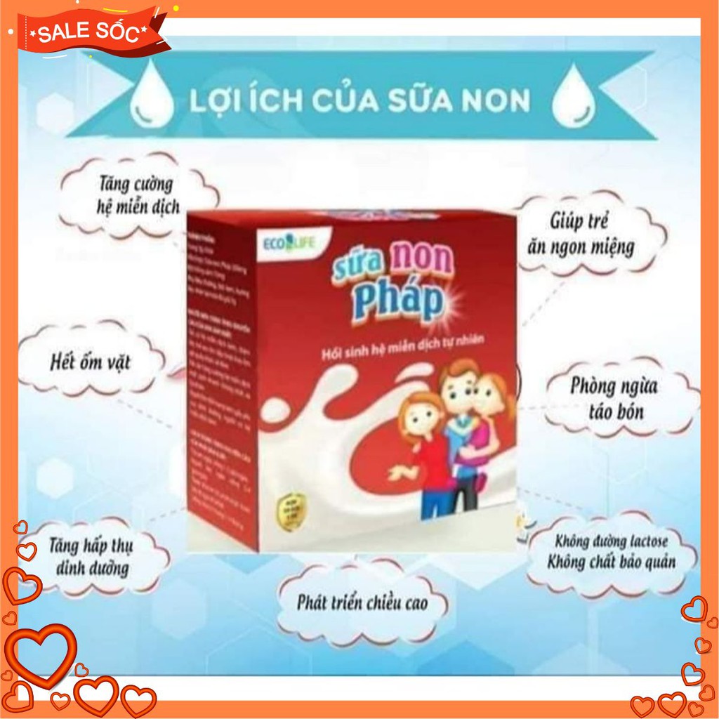 Sữa non Pháp Ecolife - Hồi sinh hệ miễn dịch tự nhiên cho bé và mẹ bầu