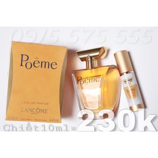 Nước hoa 10ml Lancome Poeme