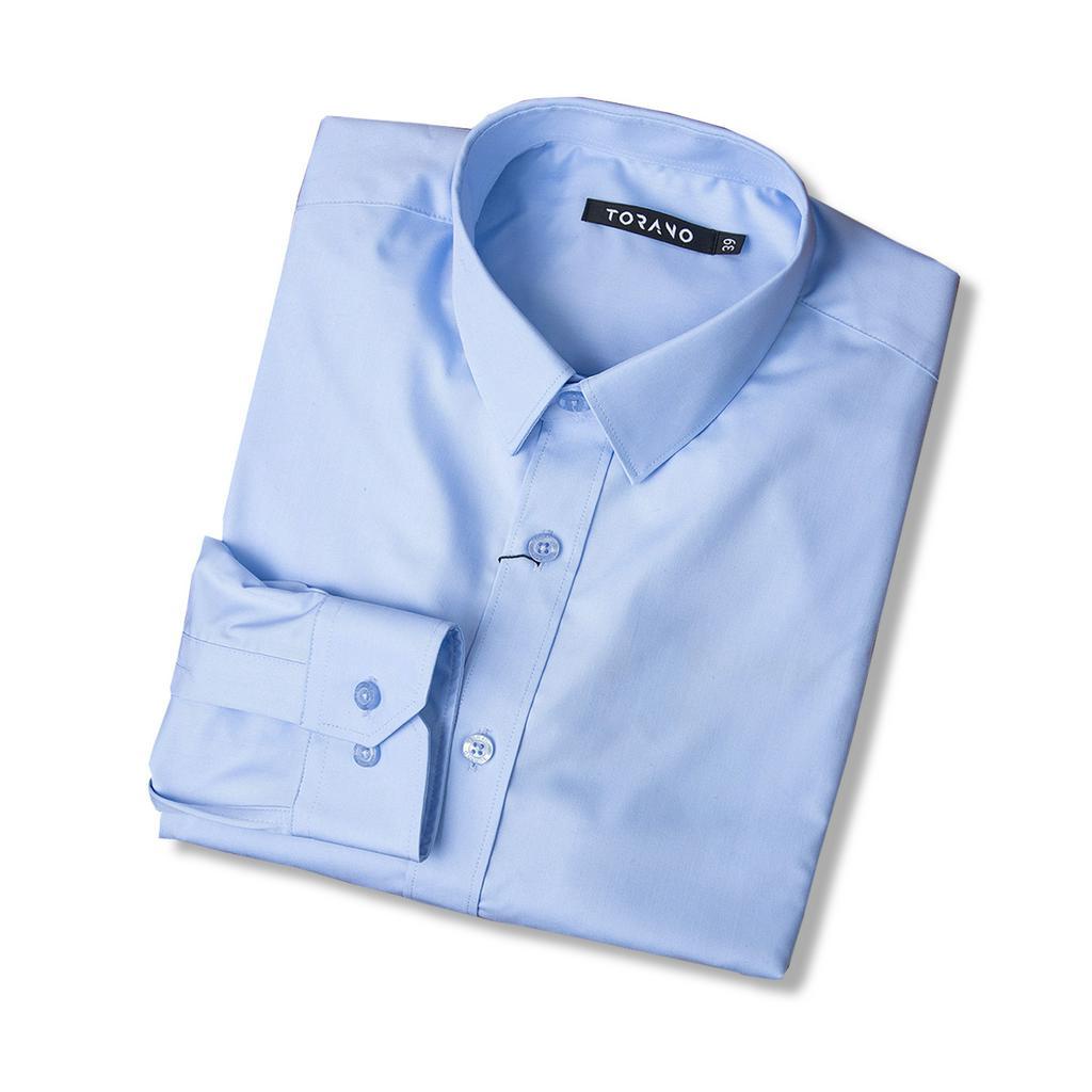 Áo sơ mi nam TORANO dài tay trơn Bamboo phom chuẩn lịch sự DATB920
