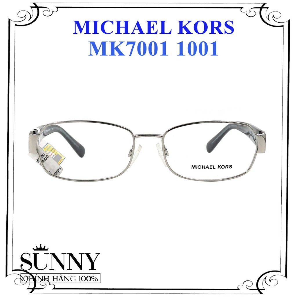 MK7001 - gọng kính thời tranh Michael Kors chính hãng, thiết kế dễ đeo bảo vệ mắt