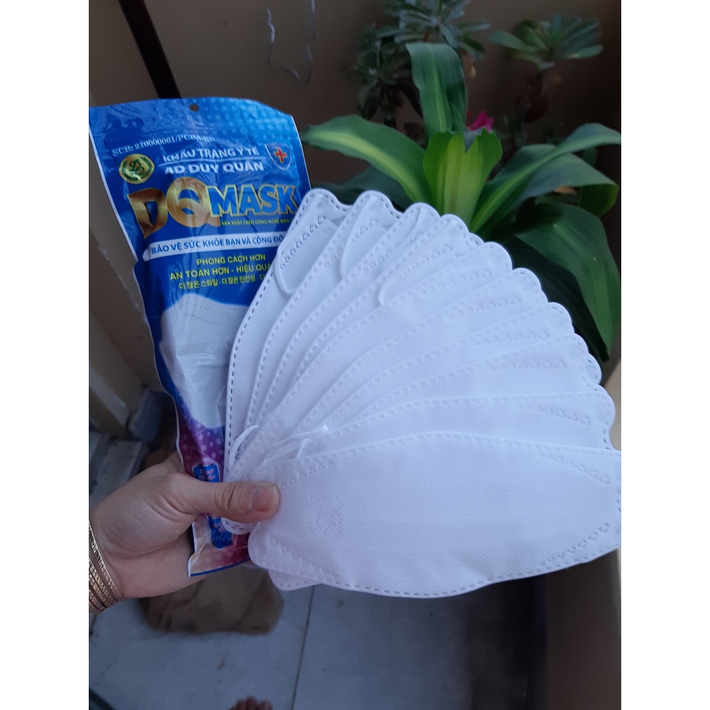 [CHÍNH HÃNG] COMBO 10 TÚI 100 Khẩu Trang 4D KF94 HD Mask NHIỀU MÀU Chống Bụi Mịn Và Kháng Khuẩn Tiêu Chuẩn Hàn Quốc