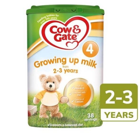 Sữa bột Cow and Gate số 1 2 3 cho bé tăng cân tốt phát triển toàn diện lon 800g