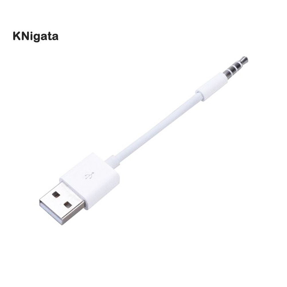 Dây Cáp Chuyển Đổi Âm Thanh Giắc Cắm 3.5mm Aux Sang Cổng Usb 2.0 Cho Xe Hơi Mp4