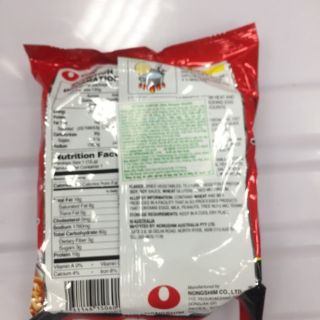 Combo 5 gói Mì Shin Ramen 120g