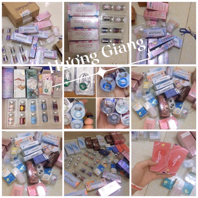 Lens teen màu nâu Caramel tự nhiên