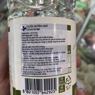 SIRO BẮP/ MẬT NGÔ BEKSUL HÀN QUỐC 700G