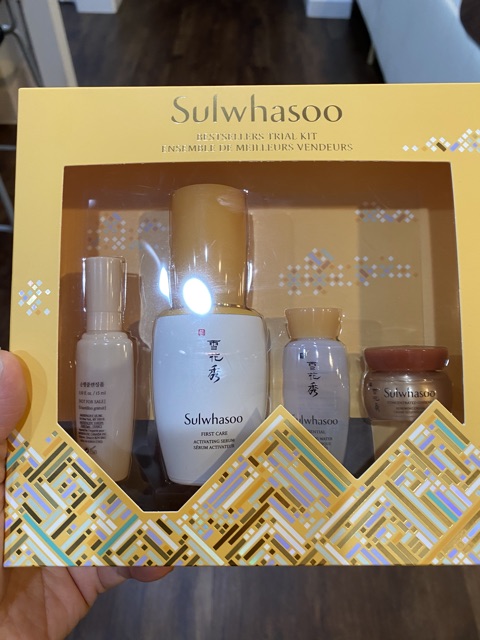 Bộ mỹ phẩm dùng travel size chạy nhất của Sulwhasoo