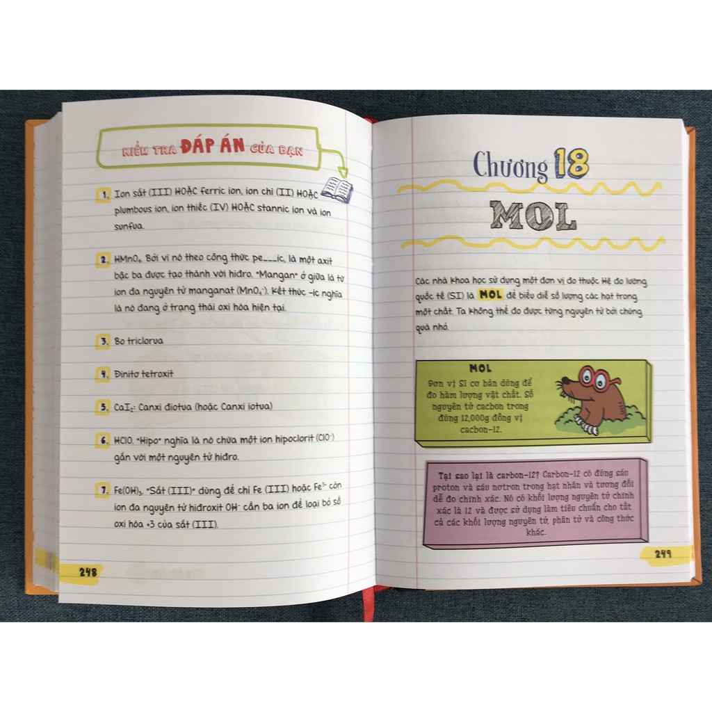 Sách Hóa học - Sổ tay hóa học ( Dành cho học sinh 14+ ) | BigBuy360 - bigbuy360.vn