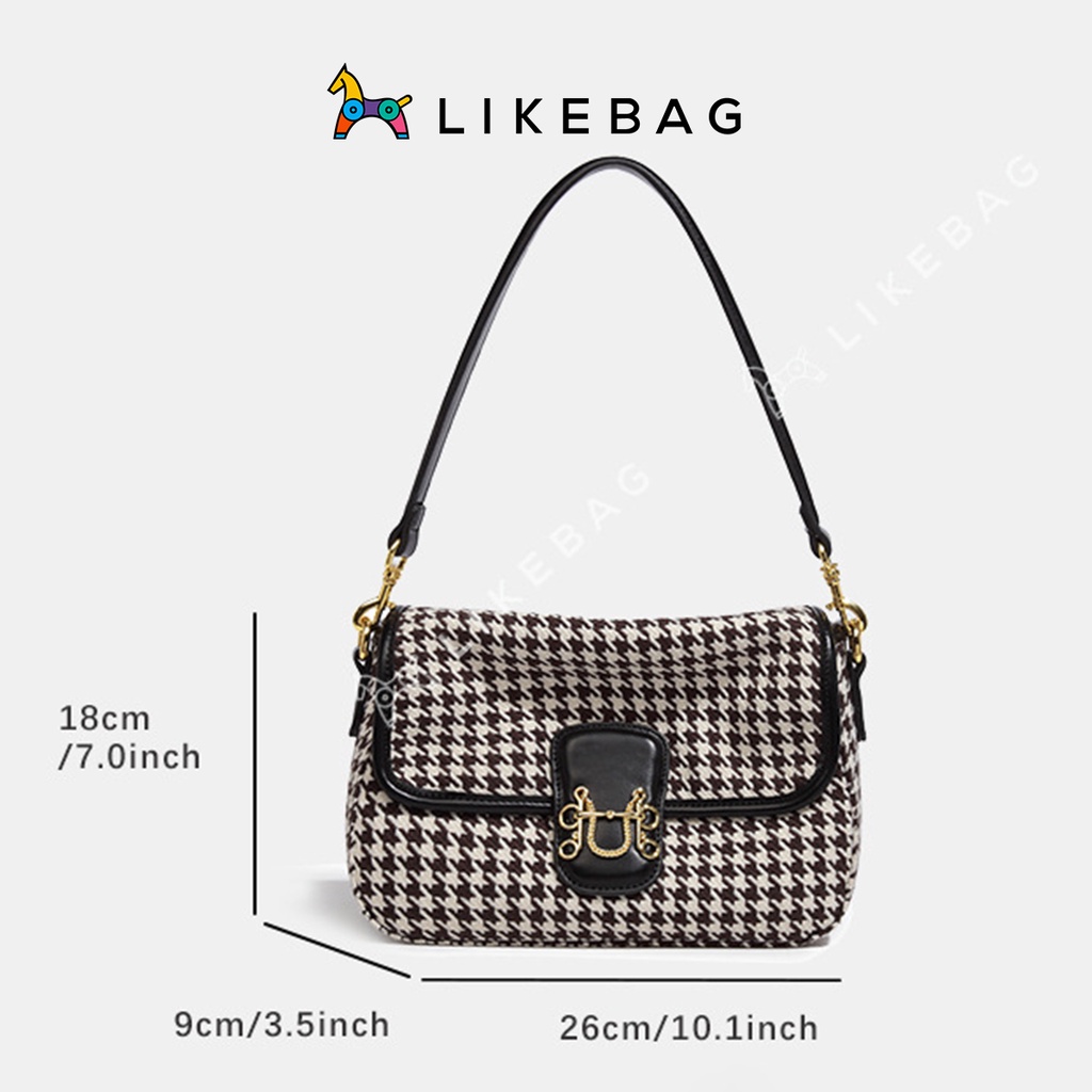 Túi nữ cầm tay, đeo vai thời trang LIKEBAG da PU cao cấp kiểu dáng công sở 219XK6866 - LIBAGI