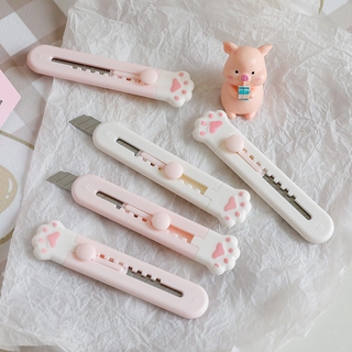 Dao Rọc Giấy Mini Chân Mèo Cute