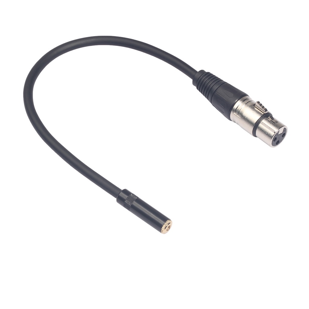 [Coco] 3 5mm Jack to XLR Cable Female to Female Professional Audio Cable Microphones Speakers Sound Consoles Amplifier