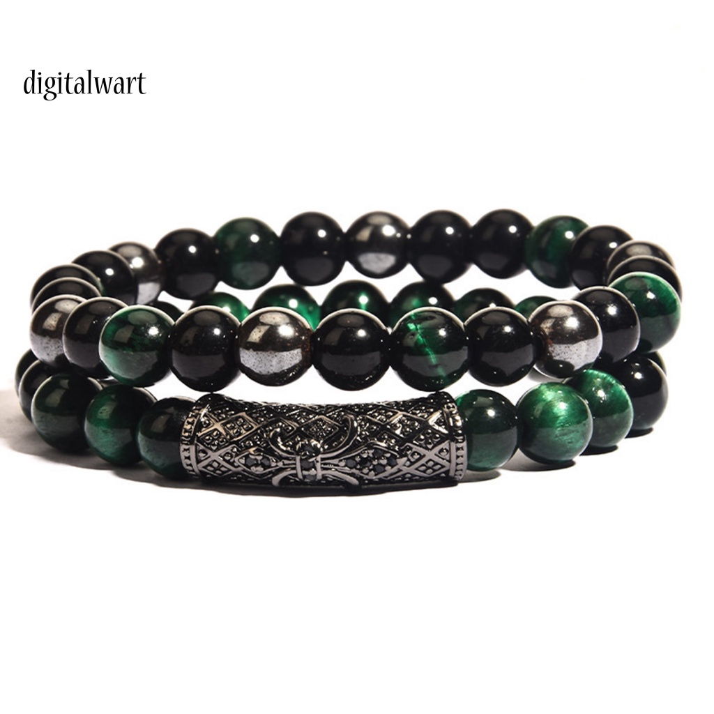 Kỹ Thuật Số| Vòng Tay ChuỗI HạT MắT Hổ Giả Cho Nam Và Nữ